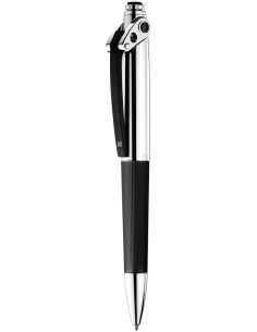Black soft touch & Palladium finishing