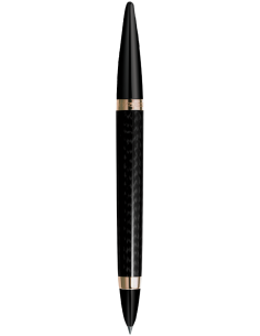 Hysek pen in carbon and black PVD
