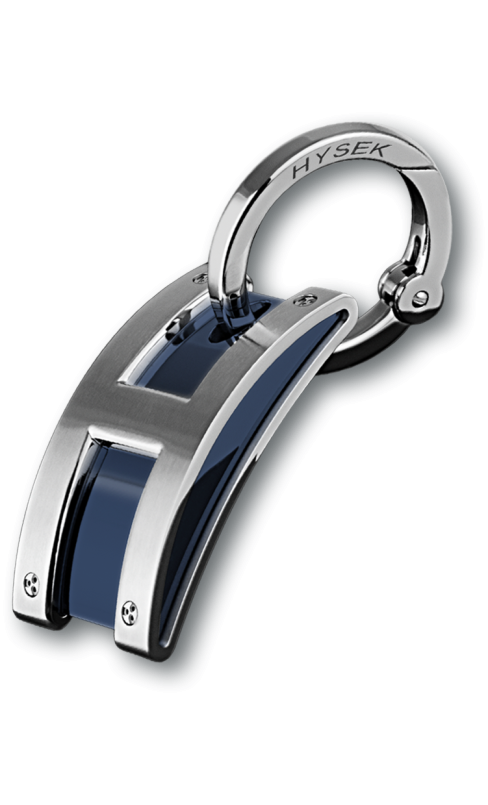 Kilada Key Ring in Steel and Black PVD
