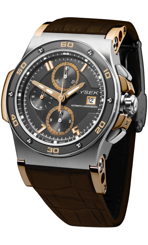 Abyss 44mm Chronograph | En Titane et Or Rose | La Classique
