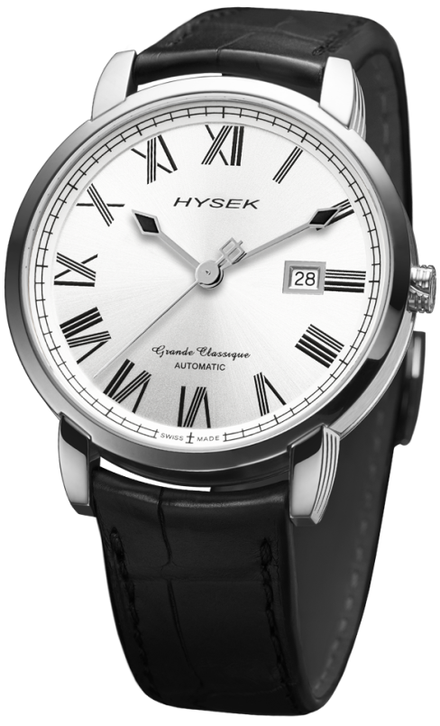Io 43mm Grande Classic Automatic in steel