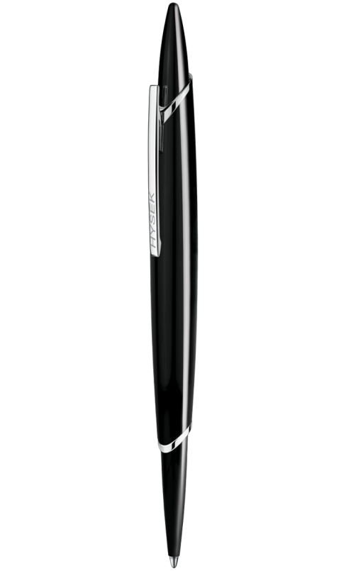 V-King pen Black Lacquer and Palladium finishing