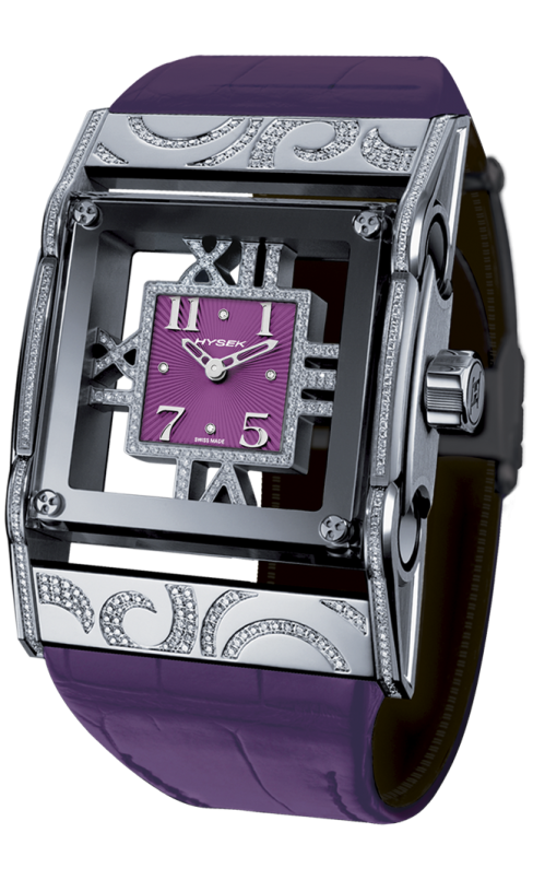 Furtif 37mm Arabesques in Steel purple