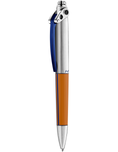 Abyss pen with gold plated guilloché