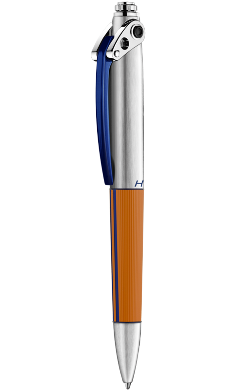 Abyss pen with gold plated guilloché