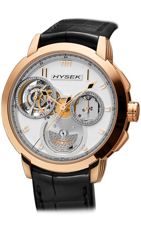 IO Chronograph Tourbillon white dial
