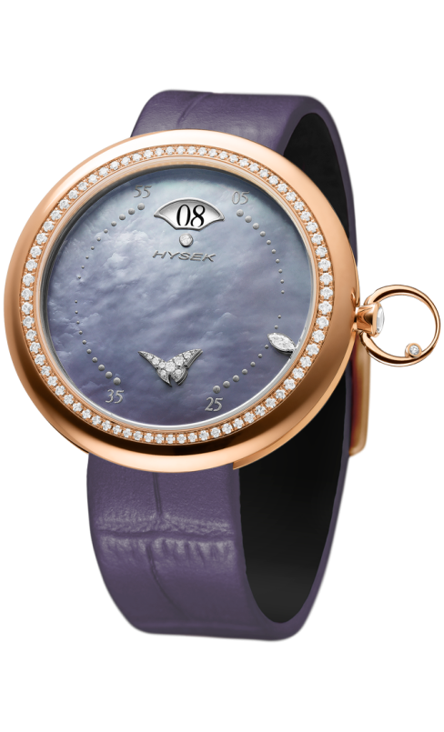 Kalysta Heaven's Tale 18k Rose Gold velvel dial mother of pearl