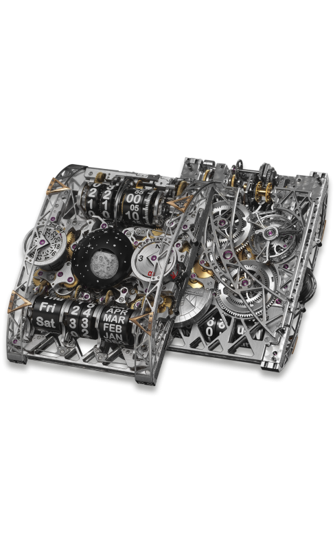 HW80 Roller Retrograde Jumping Hours