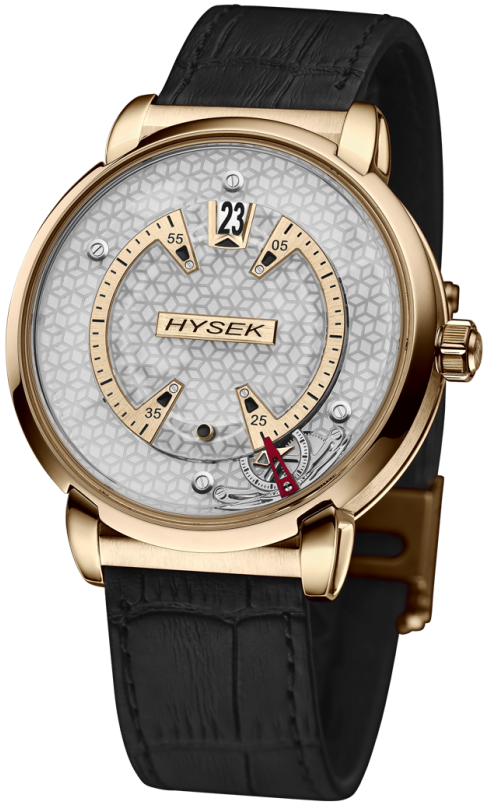43mm double orbitale Jumping Hour
