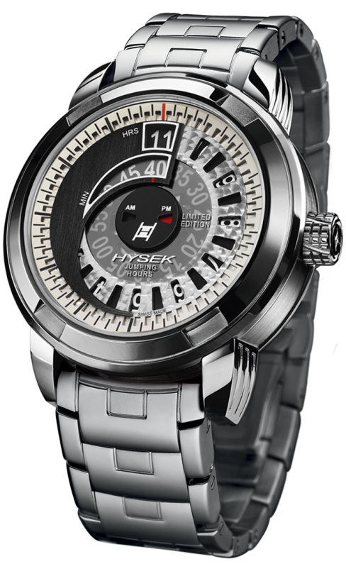 IO jumping Hour Wacth | Steel and Metal