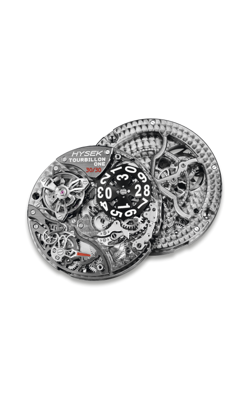 Abyss Automatic Tourbillon black PVD and 18k Rose Gold
