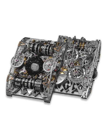 Colossal-Major Grande Complication-Jumping Hour-Jumping Perpetual Calendar-Linear display-tourbillon-day and night