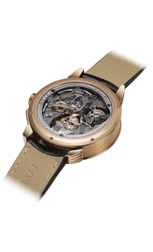 IO Chronograph Tourbillon white dial